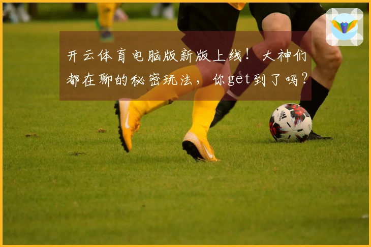 开云体育电脑版新版上线！大神们都在聊的秘密玩法，你get到了吗？